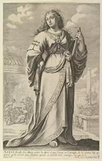 Heroine Gallery: Arrie, 1647. Creators: Gilles Rousselet, Abraham Bosse