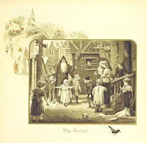 Sentimental Prints: The Arrival, 1894. Creator: Eliza F. Manning