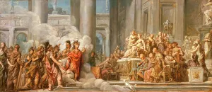 Publius Vergilius Maro Prints: The Arrival of Aeneas in Carthage, between 1772 and 1774. Creator: Jean Bernard Restout