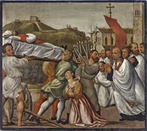 Museo Diocesano Prints: Arrival of the Body of Saint Titian of Oderzo into Oderzo, 1534