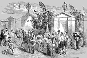 Duty Prints: Arrival of the Coast-Guard Volunteers at Portsmouth; reported Saturday April 8