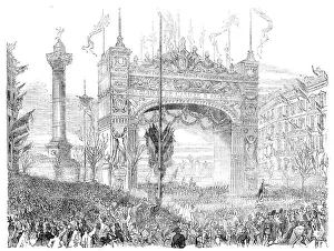 Glory Prints: Arrival of the French Crimean Troops at the Place de la Bastille