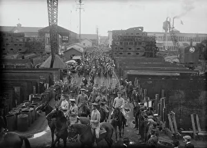 Launch Prints: Arrival launch party, between c1915 and c1920. Creator: Bain News Service