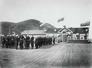 Penal Colony Prints: Arrival of a Minister of War in Aleksandrovsk Post in 1903
