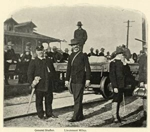 Arrival at Port Tampa, Spanish-American War, June 1898, (1899). Creator: Burr McIntosh