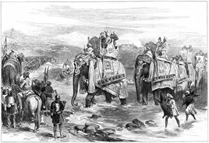 Inflated Collection: Arrival of the Prince of Wales at Jummoo, Cashmere, 1876