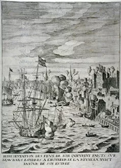 Beacon Gallery: Arrival of Queen Henrietta Maria at the Tower of London, c1625 (c1638(?))