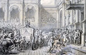 Arrival at the Town Hall, 1805. Artist: Jacques Louis David