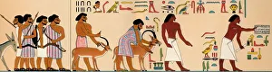 Semi Naked Prints: The Arrival of a Tribe of Semitic Nomads in Egypt, 1895 BC, (1903)