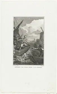 Zaandam Prints: Arrival of Tsar Peter the Great in Zaandam