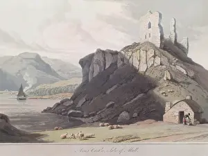Herd Prints: Arros Castle, Isle Of Mull. Creator: William Daniell