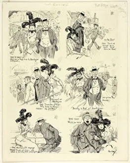 Jolly Prints: Arry and Arriet, n. d. Creator: Philip William May