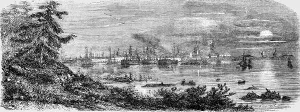 Sveaborg Prints: The Arsenal of Sweaborg, in the Gulf of Finland, 1854. Creator: Unknown