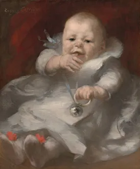 Rattle Prints: Arsene Carriere, 1899 / 1900. Creator: Eugene Carriere