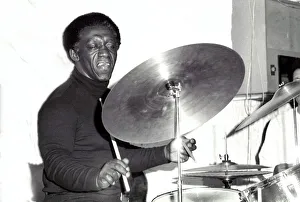 Art Blakey, Ronnie Scotts, London, 1973. Artist: Brian O Connor