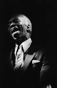 Art Blakey, Ronnie Scotts, London, 1983. Artist: Brian O Connor