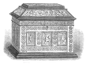 Ebony Prints: Art Collections in the South Kensington Museum: Byzantine casket of bonework