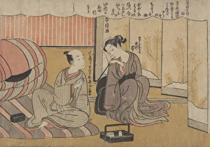The Art of Conversation. Creator: Suzuki Harunobu