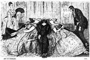 George Du Prints: Art in Excelsis, 1874 (1891). Artist: George du Maurier