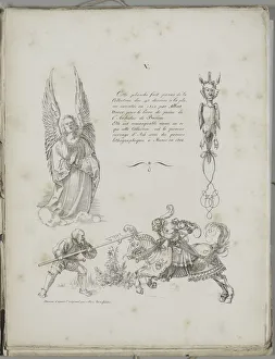 Art of the Lithograph: Three Designs from Dürers Prayer Book, Plate V , 1819 Art of the Lithograph: Three Designs from Dürers Prayer Book, Plate V , 1819
