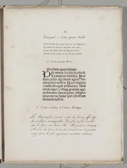 1771 1834 Prints: Art of the Lithograph: Printing Letters, Plate XV, 1819. Creator: Alois Senefelder (German