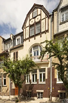 Weimar Prints: Art nouveau residence, Cranachstrasse 6