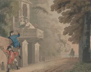 Images Dated 5th November 2020: Art of Scaling, 1792. Creator: Samuel Alken