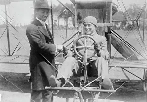Controls Prints: Art. Smith & Mr. Ozaki, between c1915 and c1920. Creator: Bain News Service