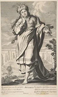 Artémise, ca. 1639-40. Creators: Gilles Rousselet, Abraham Bosse Artémise, ca. 1639-40. Creators: Gilles Rousselet, Abraham Bosse