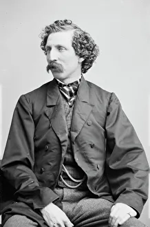Comedian Gallery: Artemus Ward, between 1855 and 1865. Creator: Unknown