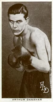Boxer Gallery: Arthur Danahar, British boxer, 1938