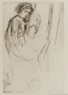 Arthur Haden, 1859. Creator: James Abbott McNeill Whistler