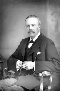 Arthur James Balfour (1848-1930), Scottish-born British statesman and philosopher, c1890