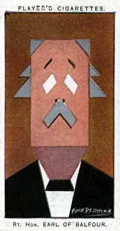 Arthur James Prints: Arthur James Balfour, 1st Earl of Balfour, 1926. Artist: Alick P F Ritchie