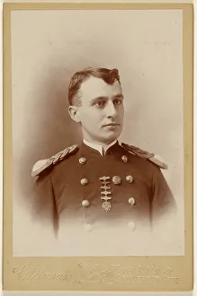 Buttons Prints: Arthur. portrait of a young man, December 25, 1896. Creator: Chipman