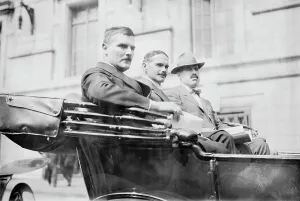Arthur R. Dyer, (London) - Capt. Tilden, (Phila.) - Arthur Stubbs, (London), between c1910 and c1915 Creator: Bain News Service