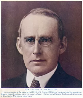 Innovator Gallery: Arthur Stanley Eddington (1882-1944), British astronomer and physicist, c1934