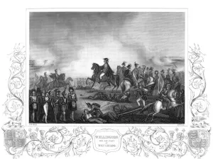 Arthur Wellesley, Duke of Wellington, with his staff at the Battle of Waterloo, 18 June 1815 Arthur Wellesley, Duke of Wellington, with his staff at the Battle of Waterloo, 18 June 1815