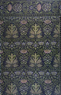 William 1834 1896 Prints: Artichoke. Rug, c. 1880. Creator: Morris, William (1834-1896)