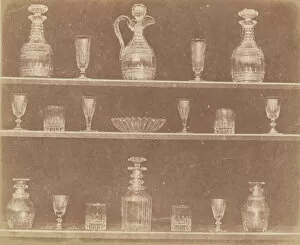 Display Case Gallery: Articles of Glass, before June 1844. Creator: William Henry Fox Talbot