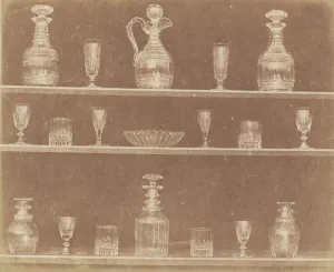 Fox Talbot Prints: Articles of Glass, before June 1844. Creator: William Henry Fox Talbot