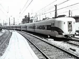 Images Dated 19th September 2012: Articulated Talgo Train, 1950