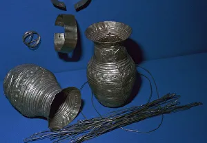 Artifacts from a deposition in Villenueve-Saint-Vistre, France Artifacts from a deposition in Villenueve-Saint-Vistre, France