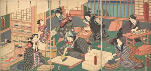 Chisel Prints: Artisans, from the series An Up-to-Date Parody of the Four Classes