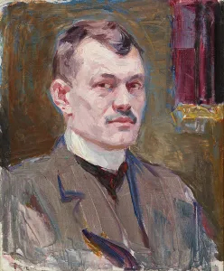 Salokivi Santeri Prints: Artist Friend Eero Nelimarkka, c1912. Creator: Santeri Salokivi