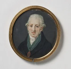 The Artist Louis Masreliez, 1810. Creator: Leonard Henrik Roos af Hjelmsater