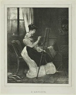 The Artist, n.d. Creator: Achille Deveria
