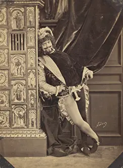Hose Prints: Artiste, Bouffes Parisiens, 1865. Creator: Nadar