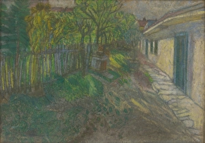 The Artist's Birthplace, 1911-1912. Creator: Konstantin Kovari-Kacmarik. The Artist's Birthplace, 1911-1912. Creator: Konstantin Kovari-Kacmarik