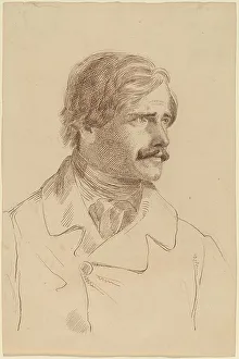 Horatio Greenough Prints: The Artist's Brother - Richard Greenough (?), c. 1850. Creator: Horatio Greenough